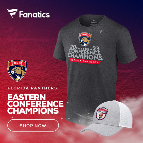 Official Locker Room Gear for the Florida Panthers | Eastern Conference Champions